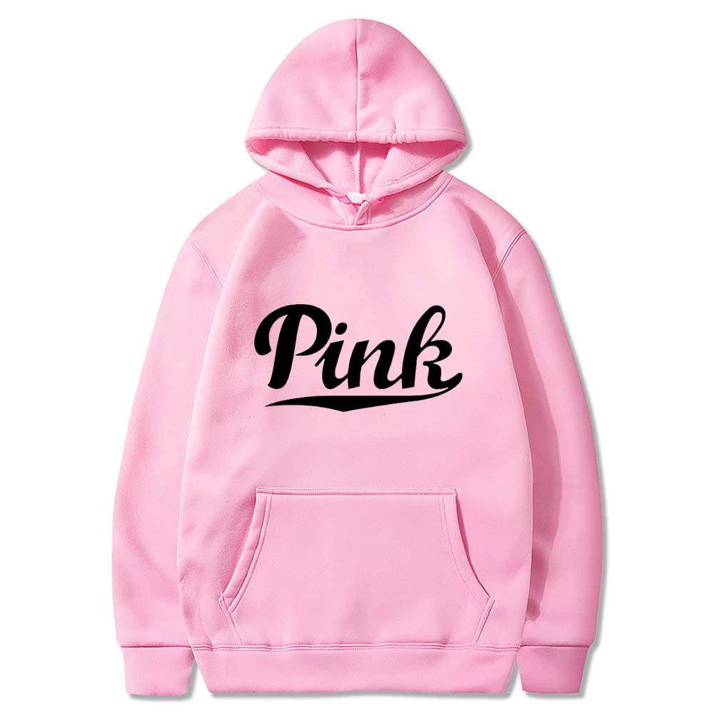 Harajuku Retro Letter Fleece Mens and Mens Hooded Sweatshirts Oversized Casual Pullover Loose Hoodies