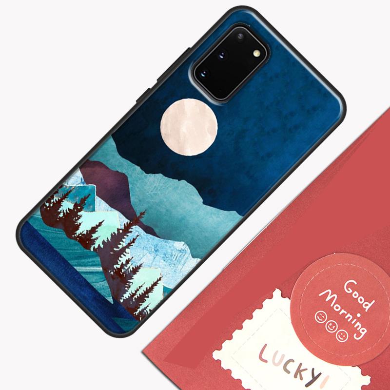 Star Lake Mountain Phone Case For Samsung Galaxy S26 S25 Ultra S20 S21 S22 S23 S24 S10 Plus S25 FE Cover Shell
