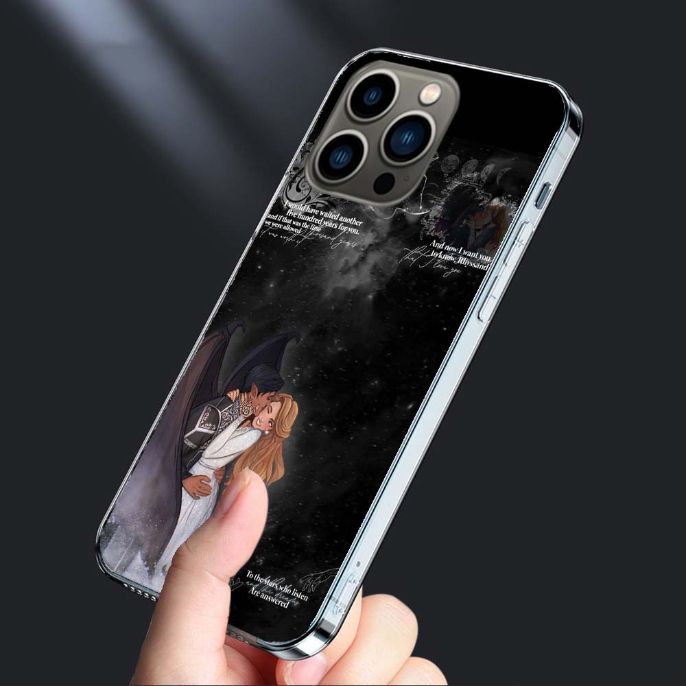 Acotar A Court of Mist and Fury Phone Case For Iphone 16E 15 Pro 14 Plus 17E 16 17 Pro Max Air 11 12 13 Mini Shockproof Capa