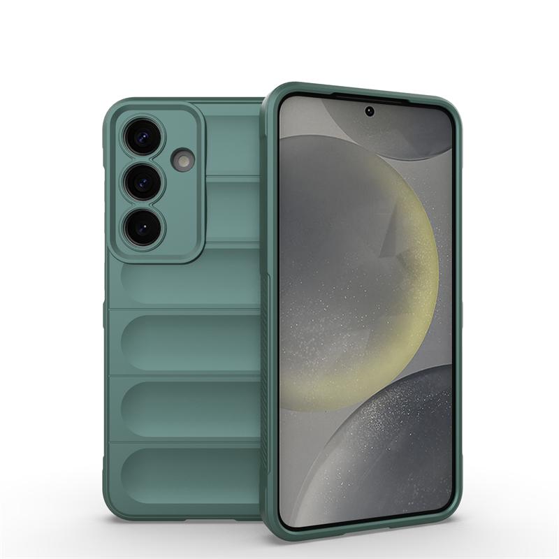Shockproof Phone Case For Samsung Galaxy S25 Case Anti-Slip Silicone Back Cover Samsung S25 Case For Samsung S25 Ultra S25 Plus