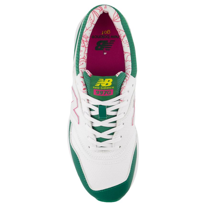 New Balance 997 SL White Green Unisex Sneakers MG997SWM