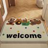 Li Shen Box Dog Irregular Entryway Mat