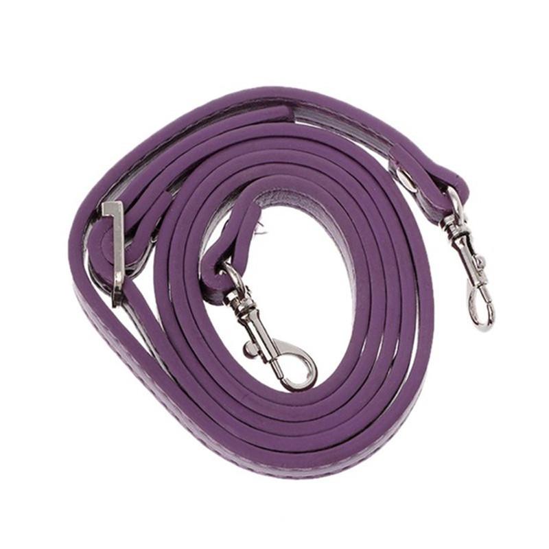 120cm Kožené popruhy Náhradní popruhy na rameno Rukojeť pro tašku Nastavitelná DIY rukojeť na peněženku pro kabelku Crossbody tašky Příslušenství