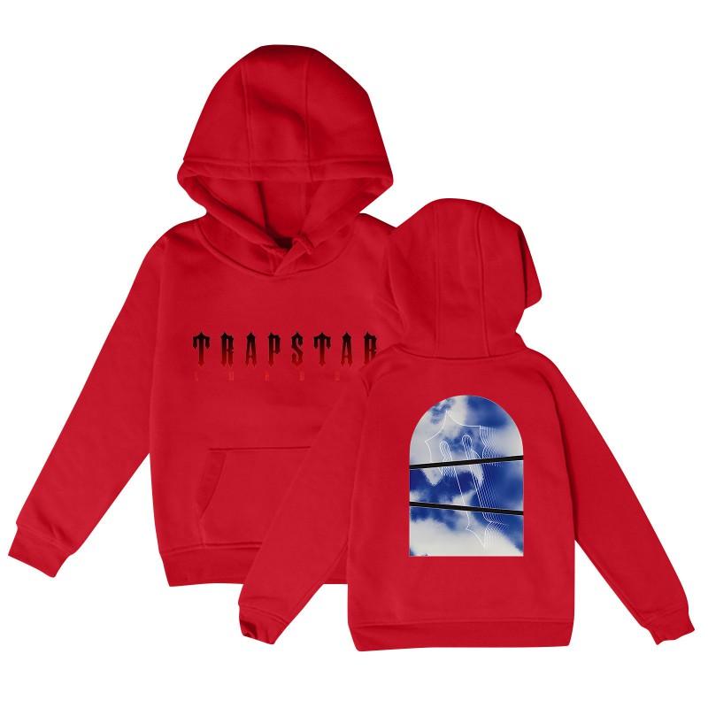 Unisex Letter Print Hooded Sweatshirt Loose Fit Long Sleeve Casual Pullover Winter