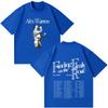 Alex Warren 2026 Tour Graphic Merch T Shirts Unisex Unisex Fashion Vintage Tshirts Short Sleeve Cotton Loose Gothic Punk T Shirts