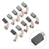 10 Pack Carbon Brushes 5x8x12mm for Angle Grinder G720 to Enable Motor Brush Replacement and Operational Consistency