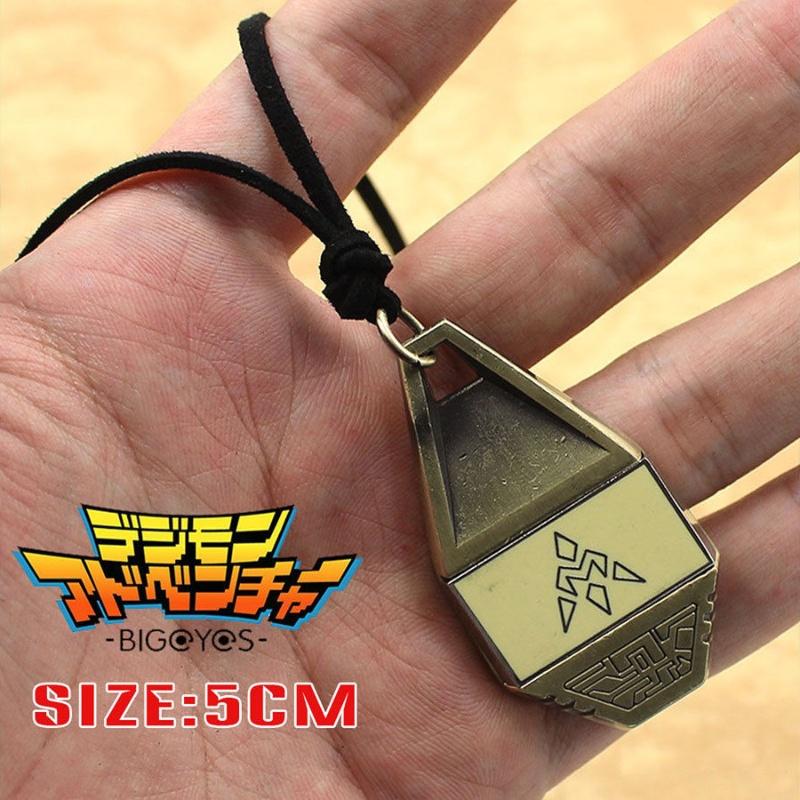 Original Digimon Digivice Keychain Pendant Courage Friendship Hope Dragon Emblem Collection Decoration Ornaments Model Toy Gifts
