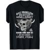 For Viking History T-Shirt - Honey From The Skulls Of The Enemy Norse, Casual Round Neck Tee With For Viking Skull And Rune For Viking Age Costume Or