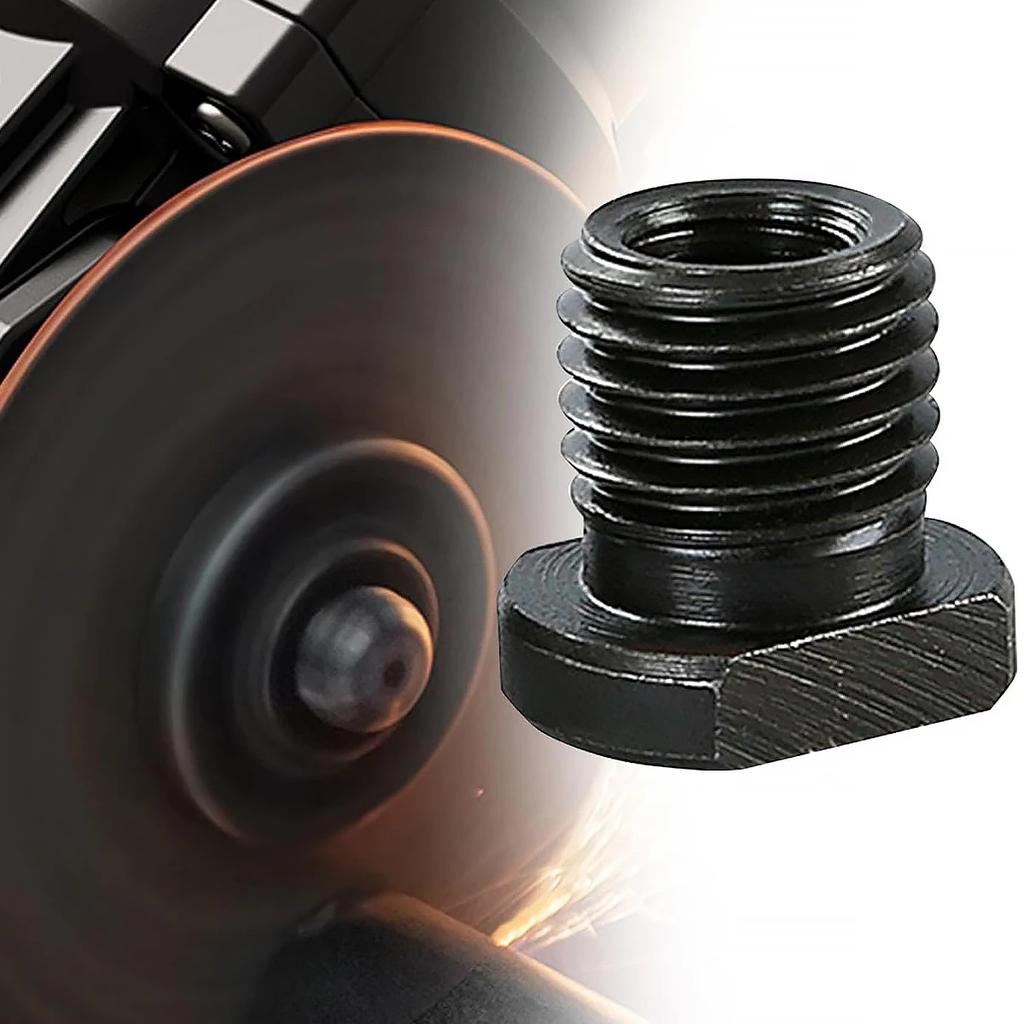 Winkelschleifer Aufsatzadapter,M10 auf M14/M16,Schwarz Schnellwechsel Polierer Schnittstellenverbinder Praktischer Gewindeadapter
