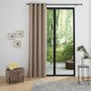 Polar-lined Thermal and Soundproof Blackout Curtain "Arctic" Taupe
