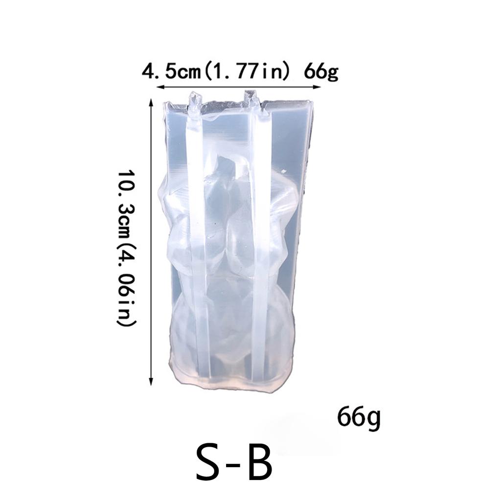 3D Europäische Menschliche Körper Statue Dekor Kerze Silikon Form Epoxidharz DIY Ornamente Machen Seife Schmelzen Hause Dekorationen