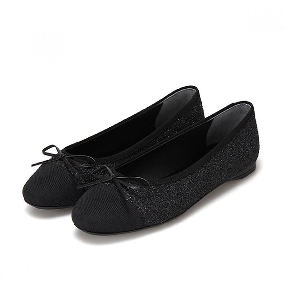 Barbara Fabric Glitter 1cm Flat Bbh101bk 225mm