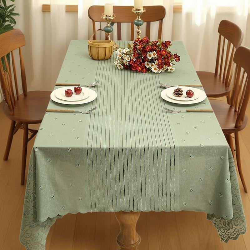 Bohemian Lace Flower Tablecloth Living Room Bedroom Kitchen Coffee Table TV Cabinet Lace Cover Decoration