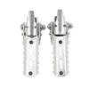 For BMW F800GS Adventure S1000XR F750GS F850GS C400X C400GT Motorcycle Highway Front Foot Pegs Folding Footrests Clamps 22-25mm