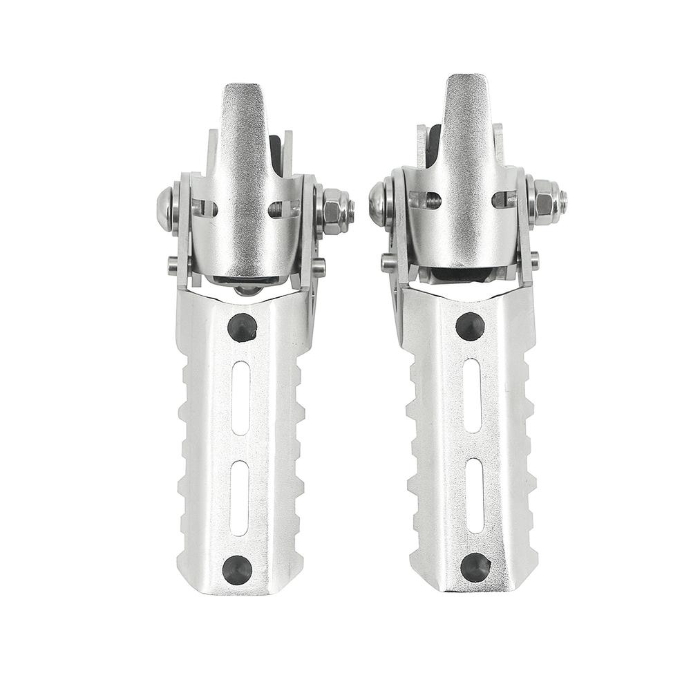 For BMW F800GS Adventure S1000XR F750GS F850GS C400X C400GT Motorcycle Highway Front Foot Pegs Folding Footrests Clamps 22-25mm
