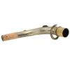 Gât de saxofon din alamă pentru saxofon alto, tub îndoit, accesorii pentru instrumente muzicale 2,45 cm, alamă antică