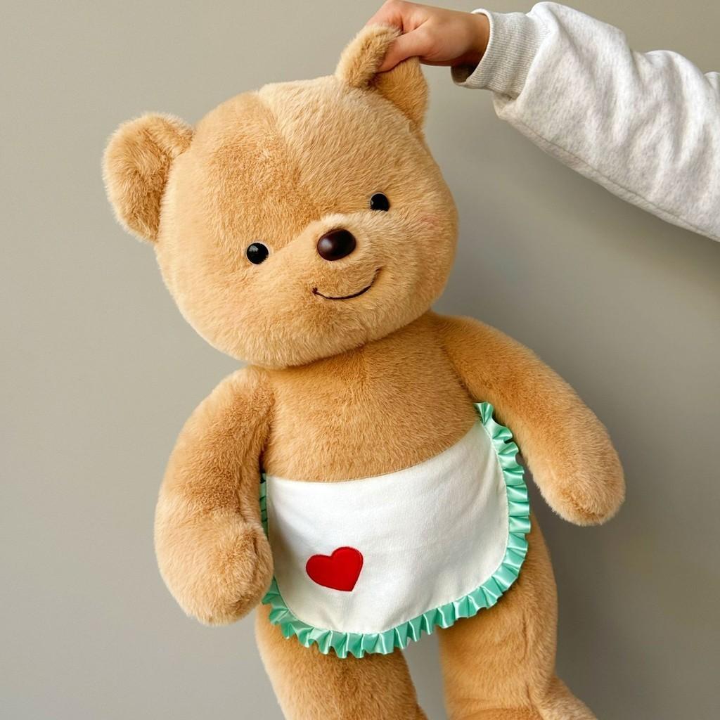 Cute Butter Bear Plush Toy Stuffed Doll Birthday Gift Soft Doll Kids Girls Lovely Gift 50cm 70cm 90cm