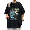 Vinegar Double Jojos Bizarre Adventure Anime Trend Tshirt Cotton Graphic Tee Unisex Unisex Summer Streetwear