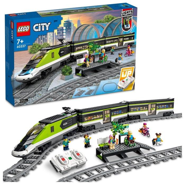 LEGO City City Express Train 60337, Green/Multicolor