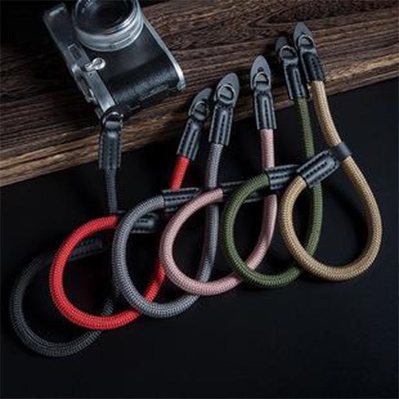 Camera Neck Shoulder Strap Belt for MILC Instant Retro Camera Necklace Bright Color Round Rope Style Shoulder Strap XJBD03