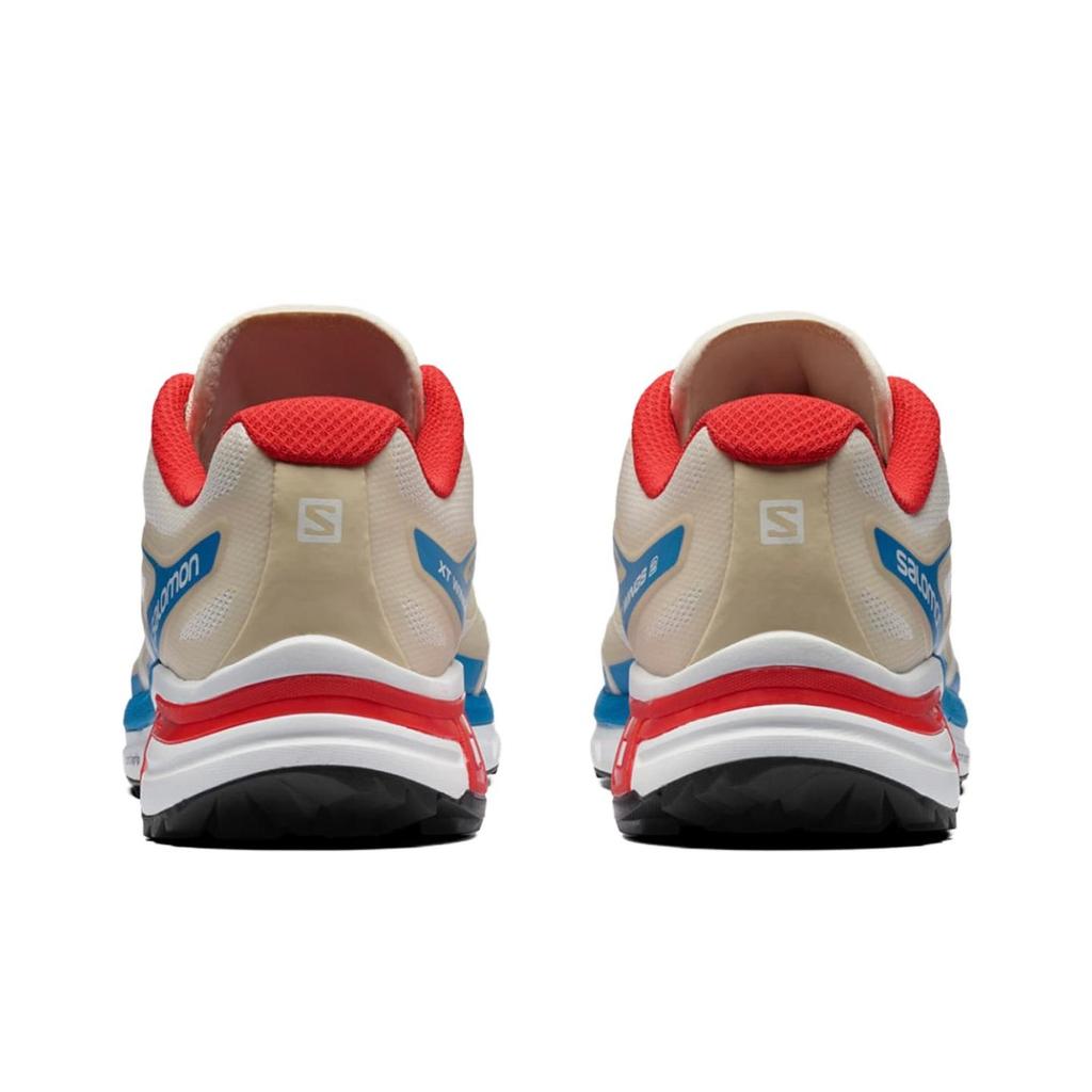 SALOMON Xt-Wings 2 Comfortable Fashion Low-Top Running Shoes Men Sneaker Beige Blue Red L41234800