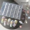 3D Embossed Flower Silicone Mold Nail Art Easy Release Garden Design