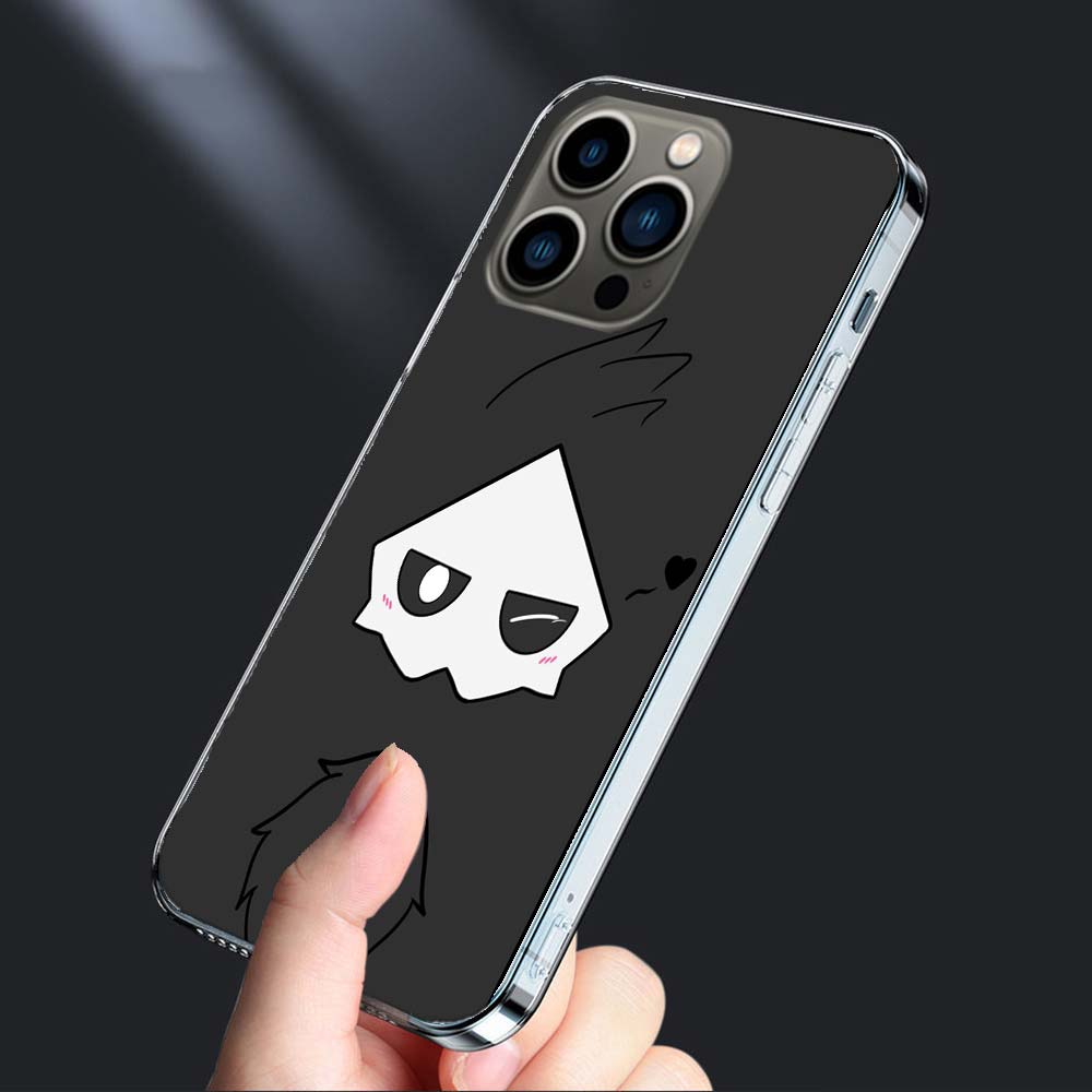 

Измененный чехол для телефона Puro Reaction Sprite для iPhone 16E 15 Pro 14 Plus 17E 16 17 Pro Max Air 11 12 13 Mini Ударопрочный Capa Cut iPhone 14 Pro