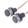 2Pcs Motorrad Led Lenker Ende Blinker Licht Für 22Mm Lenker Seite Marker Lampe Weiß Gelb/Rot/blau Griff Blinker