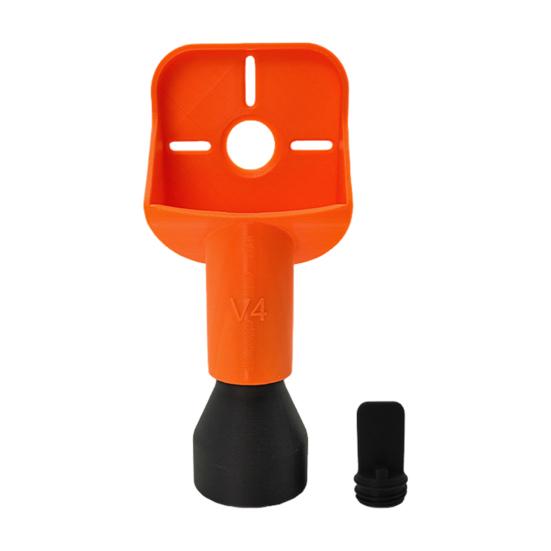 Portable Drill Dust Collector with Ergonomic Long Handle Electric Drill Dust Collecting Bowl Household