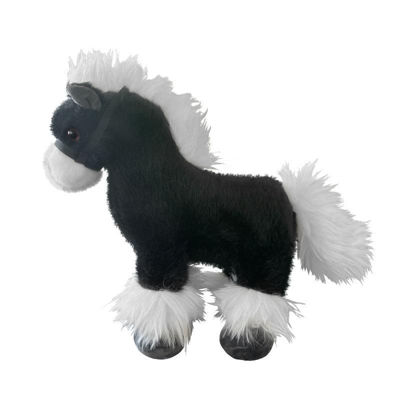 Rus Savaş Atı Bebek Midilli Peluş Oyuncak Ayakta Duran At Bebek Çocuk Arkadaşı Bebek