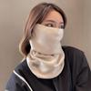 Thermal Hanging Ear Mask Simple Neck Cover Skullcap Protection Winter Face Mask Cycling Scarf C S6K3