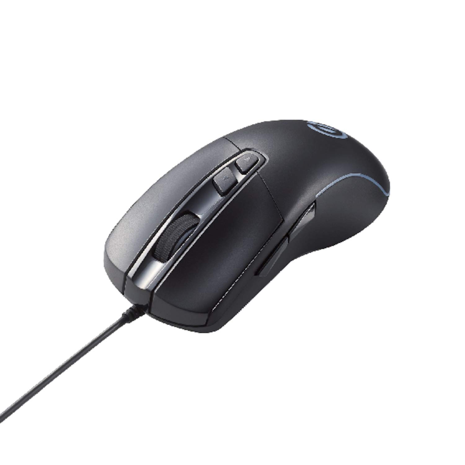 

ELECOM Gaming Mouse 5 Buttons High Performance Gaming Sensor 80 Million Clicks Durability Switch 4 Level DPI Switching Black (700~6200) M-G01URBK чорний