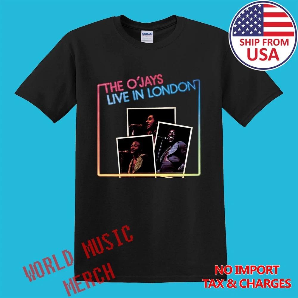 

The O Jays Men s Black Size S-5XL M