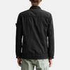 STONE ISLAND Ss25 Nylon Metal Solid Logo Patch Zip Long Sleeve Jacket Men Jacket Black K1S1512000-05S0019-V0029