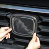 Carbon Fiber Front Logo Emblem Frame Cover Trim For Honda CR-V CRV 2023 2024
