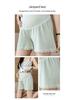 Maternity Ice Silk High-Waist Loose Pants - Summer, Adjustable, Plus Size, Anti-Exposure