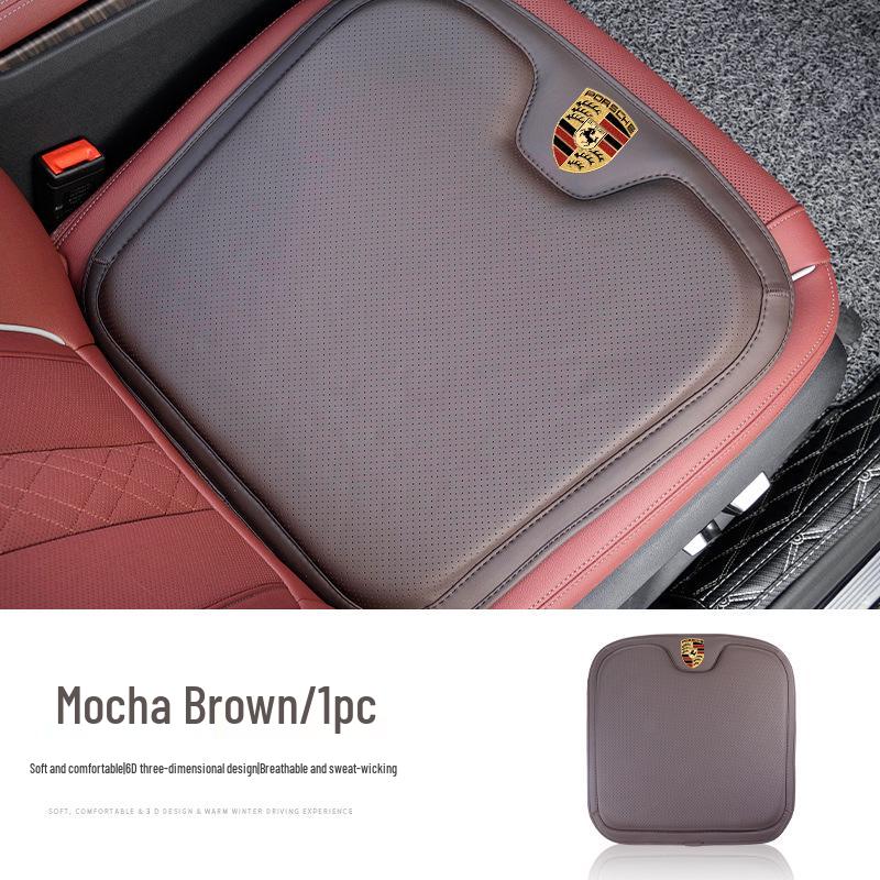 Porsche Sitzzubehör: Ganzjahres-Kissen & Lendenwirbelstützen für Cayenne, Macan, Panamera, 718