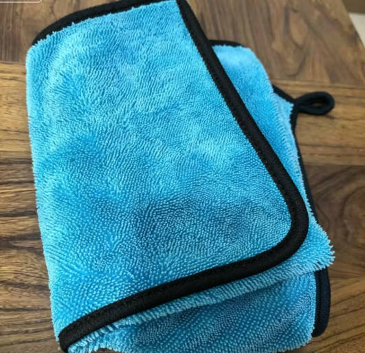 

Microfiber Absorbent Car Drying Towel 600g Extra Large 60x90cm Ultra Soft Durable Cleaning Cloth for Vehicle Surface Care and Water Removal One Size синий