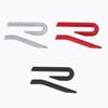 3D metal materail car new R rail front grille badge emblem stickers for VW Volkswagen SAGITARE ARTEON POLO MK GOLF 8 accessories
