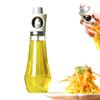 Oil Spray Bottle Cooking Oil Dispenser, Clear Press Rotatable Mister Spray Bottle for Salad Making, Baking, Frying, BBQ
