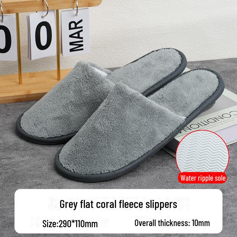 Luxury Non-Slip Disposable Slippers for Home and Hospitality Use