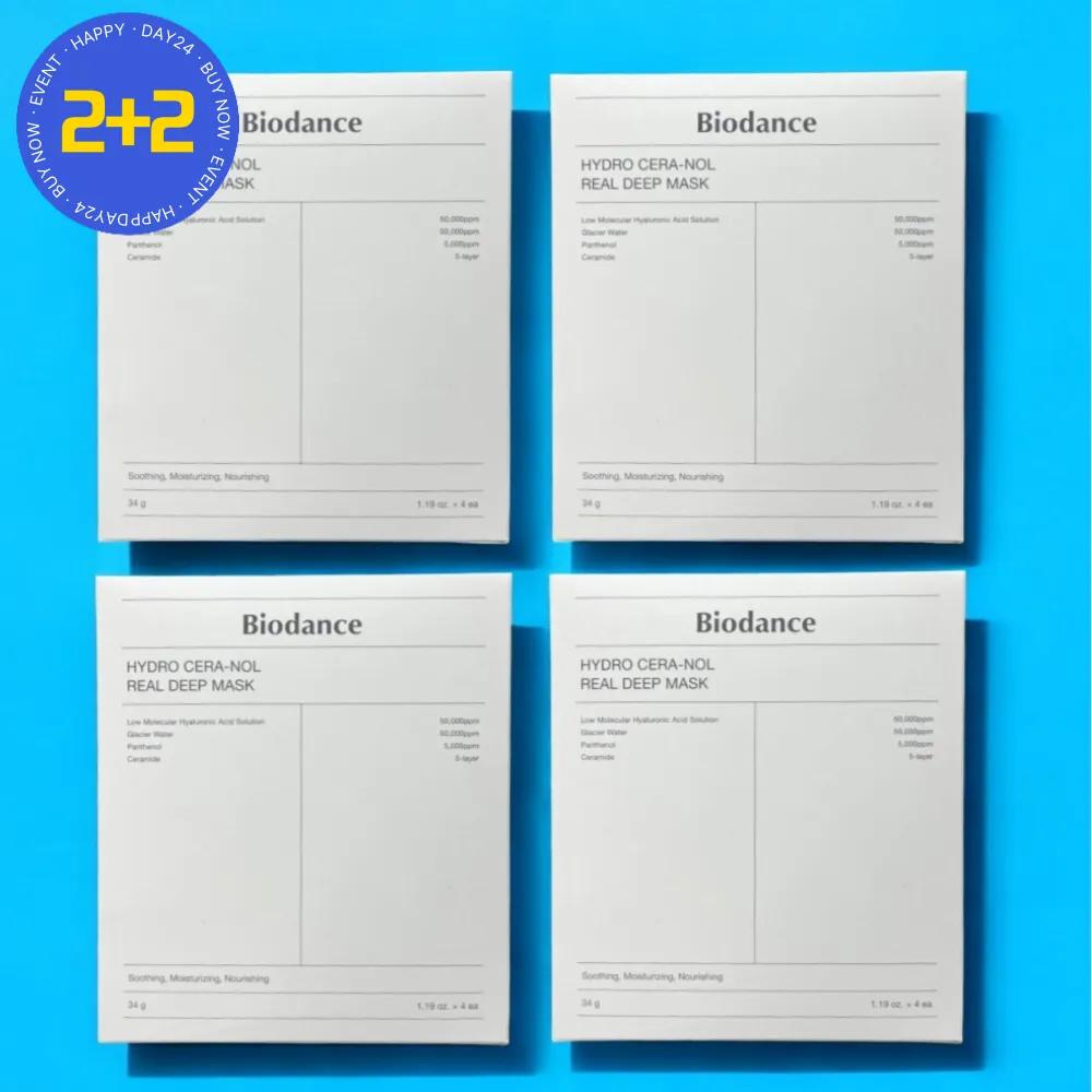 Biodance Hydro Ceranol Deep Mask Blue 4 Pack (16 Sheets)