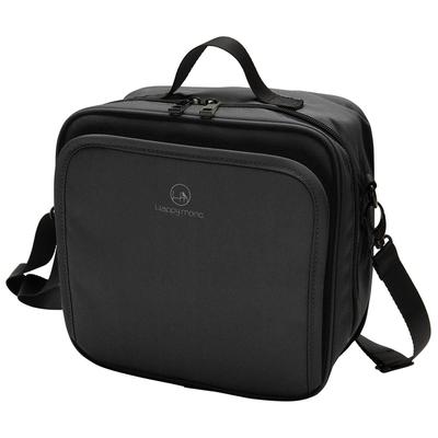 Bolsa de Fraldas Happy Mono com Grande Pode Ser Usada como Bolsa de Ombro ou Preta Lenços Embutidos, Desodorizante, Antibacteriana, Capacidade, Bolsa de Mão, 2-Vias