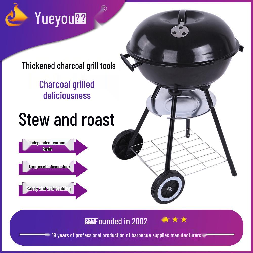 Koreanischer Keramik-Holzkohlegrill für Zuhause