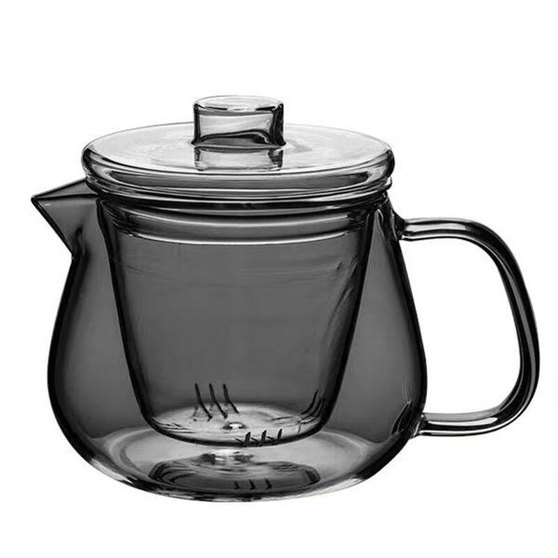 ZISIZ Heat-Resistant Glass Teapot with Infuser