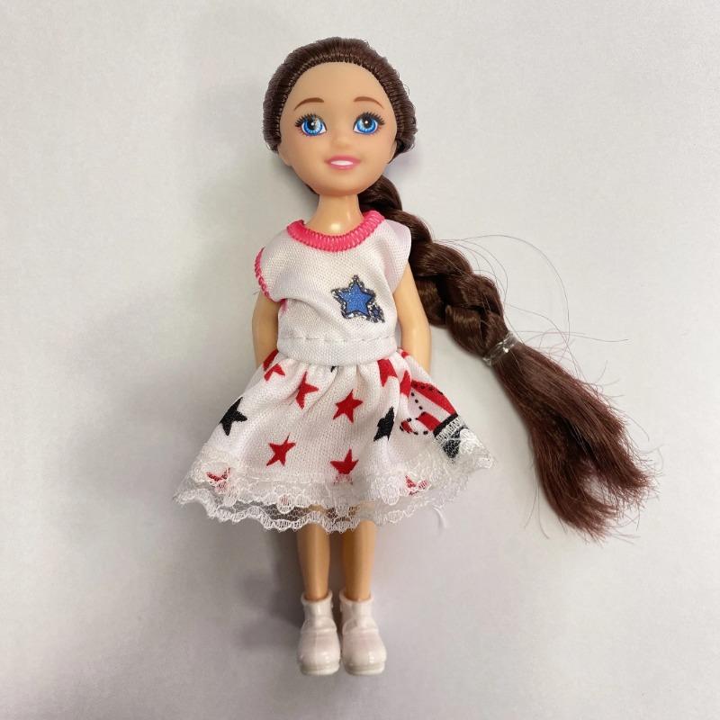 

5-дюймовая мини-кукла Келли Аксессуары Мода Одежда для куклы Челси Вечерние наряды для взрослых Детские игрушки для детей Подарок на день рождения