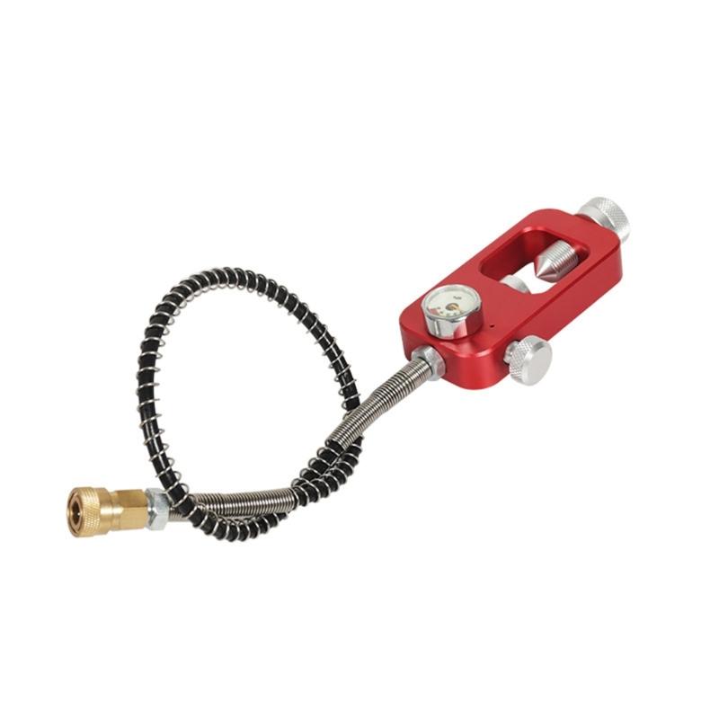 

Aluminum Alloy Diving Cylinder Refill Adapter Scubas Cylinder Regulator Fill Station Scubas Diving Tanks Refill Adapter червоний