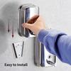 500ML/800ML Soap Dispenser Stainless Steel Wall Mount Bathroom Liquid Soap Detergent Shower Gel Storage Bottle Toilet Kitchen