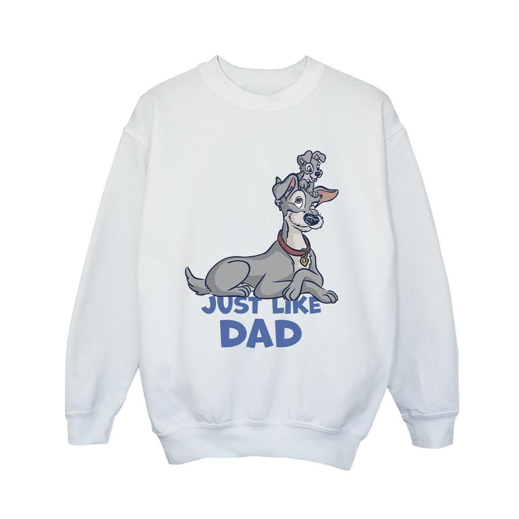 Disney Jungen Lady und der Tramp Genau wie Papa Sweatshirt