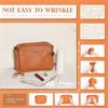 Three Leather Messenger Shoulder Bag Clutch Ladies Vintage Handmade Clutch